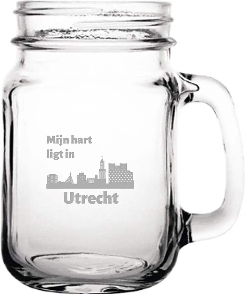Gegraveerde Drinkglas 45cl Utrecht