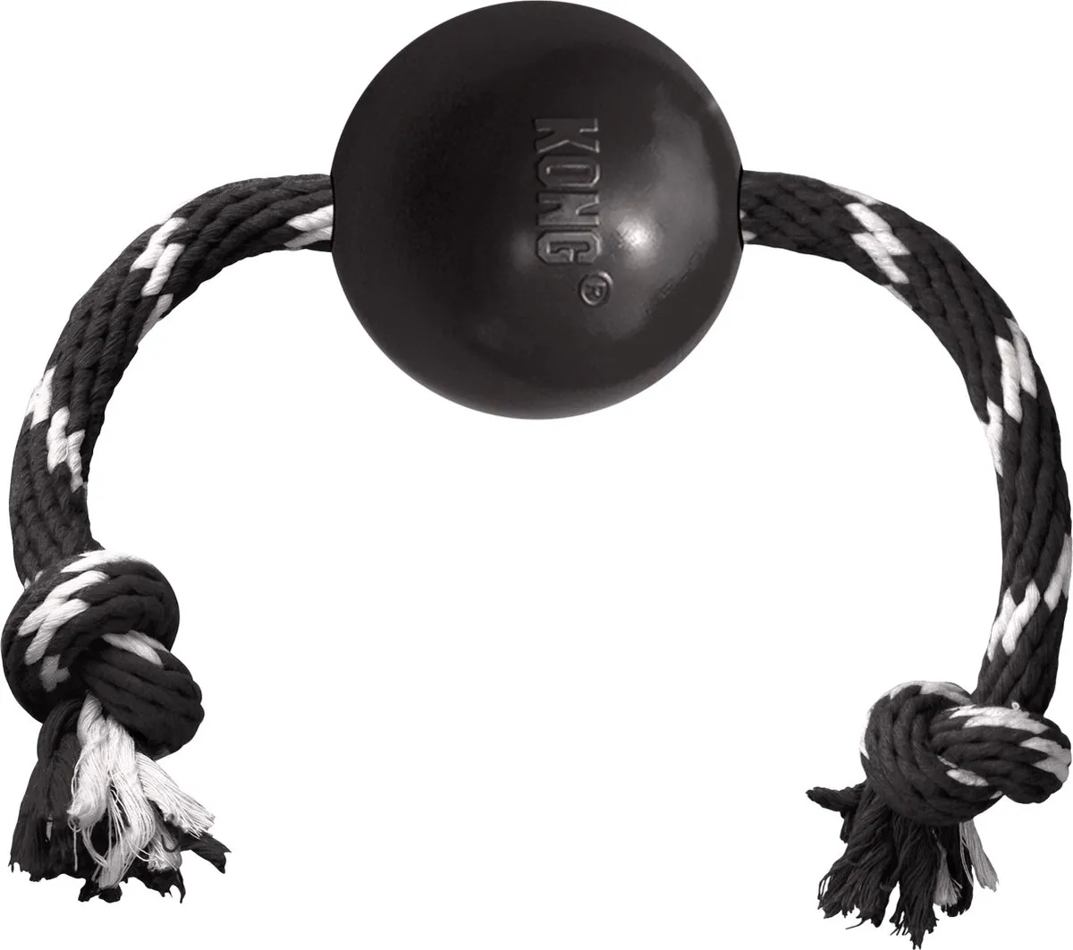 KONG Extreme Bal Honden Speelgoed - Ø7,5cm - Zwart/Wit