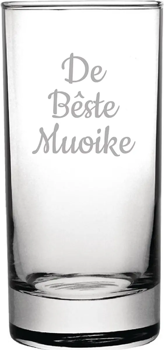 Gegraveerde longdrinkglas 28,5cl De Bêste Muoike
