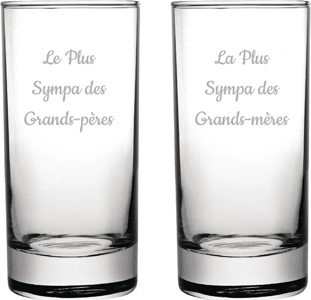 Longdrinkglas gegraveerd