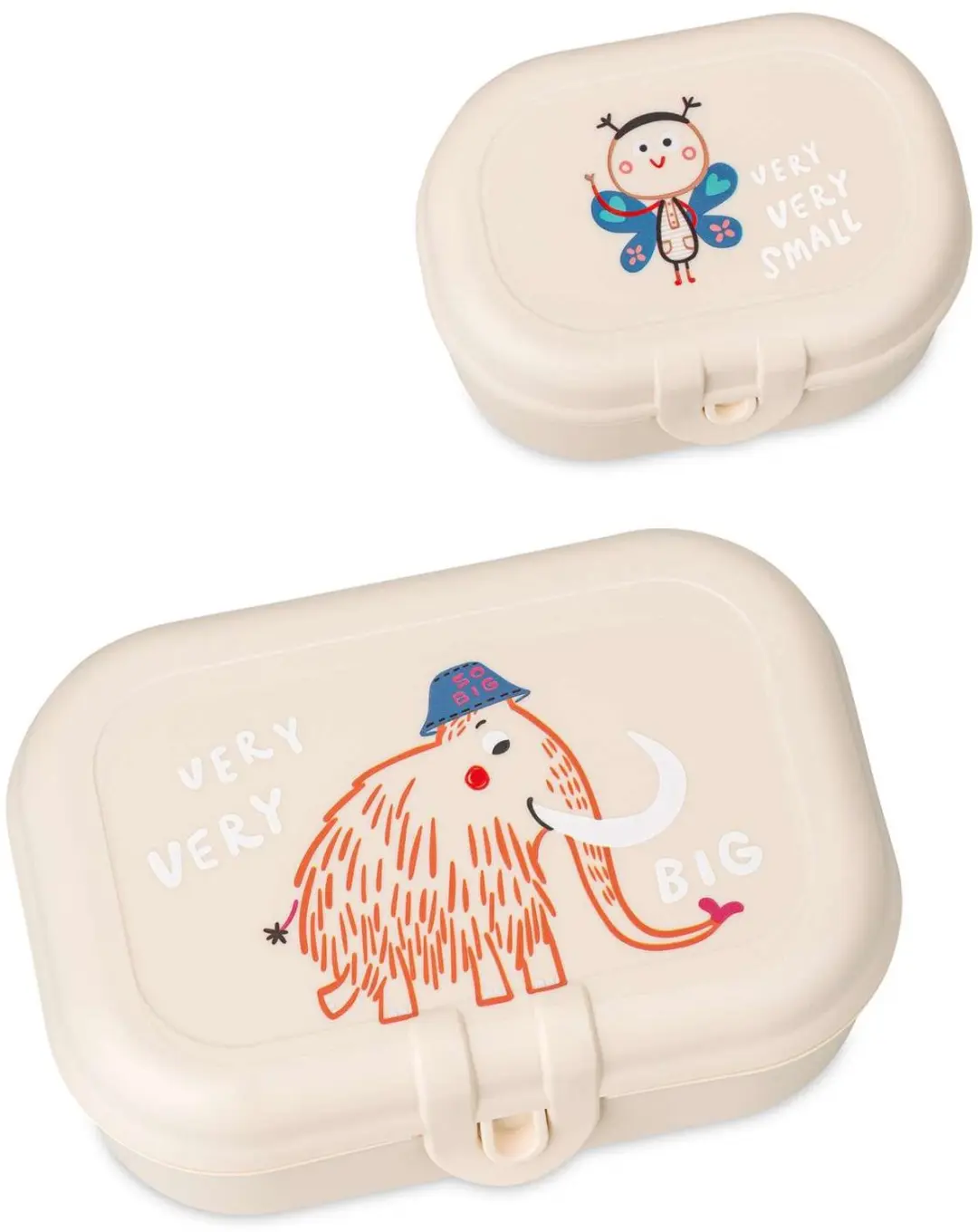 Koziol Very Very To Go Lunchpakket 3-delig - Beige/Veelkleurig - afbeelding 4 van 6