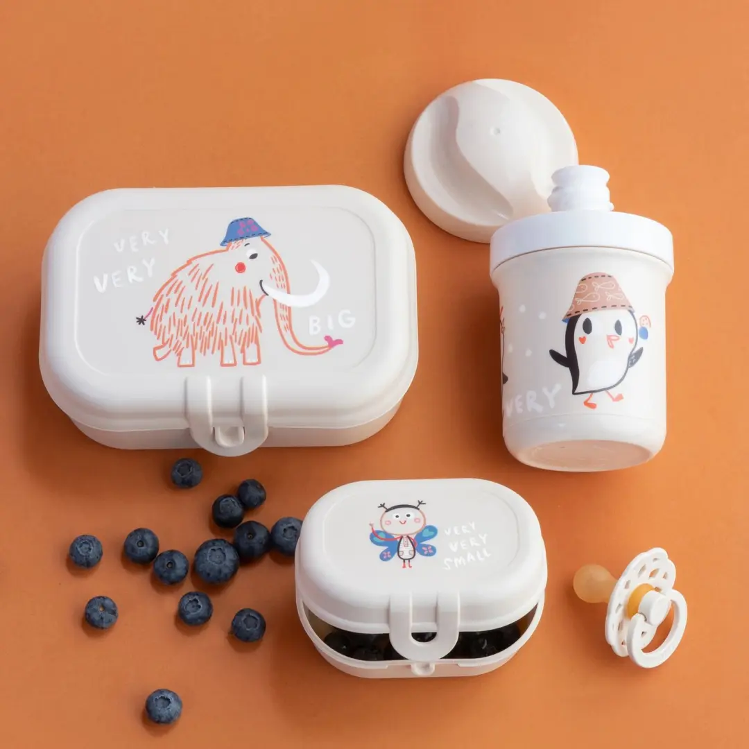Koziol Very Very To Go Lunchpakket 3-delig - Beige/Veelkleurig - afbeelding 2 van 6