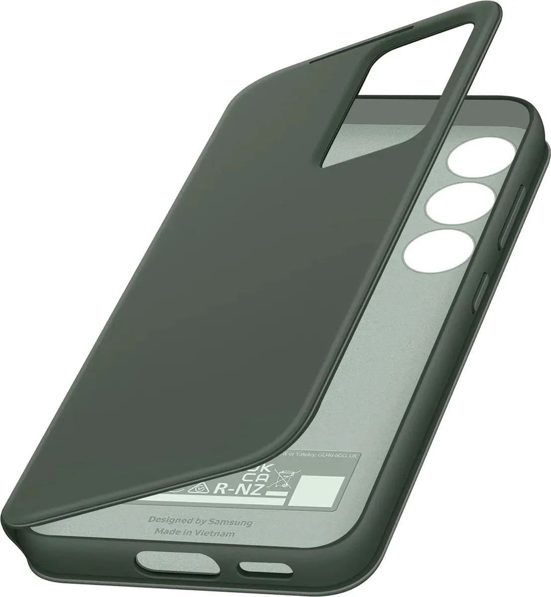 Samsung Smart S View Hoesje Galaxy S23 - Khaki - EF-ZS911CGEGWW - afbeelding 6 van 6