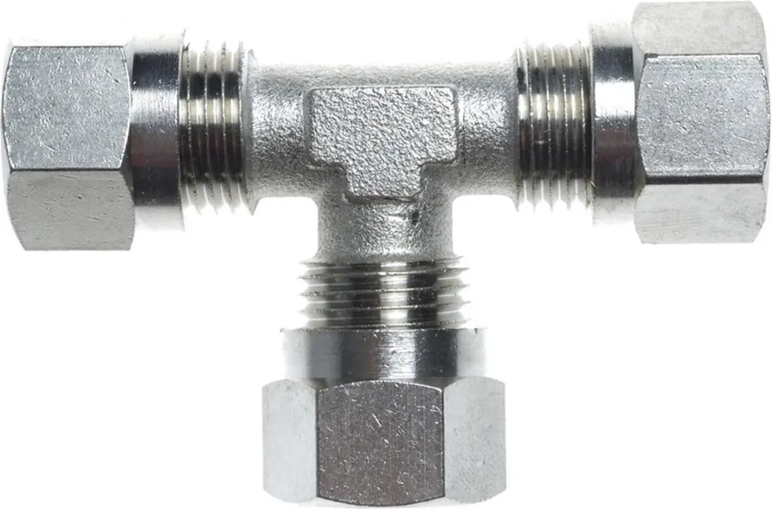 Gimeg T-stuk 10 X 8 X 10 staal