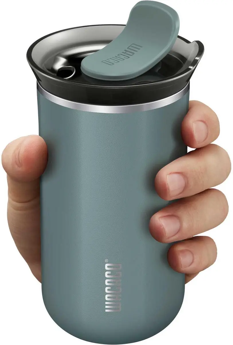 Wacaco Octaroma Lungo Cadet Blue Thermosbeker 300ml - afbeelding 3 van 6