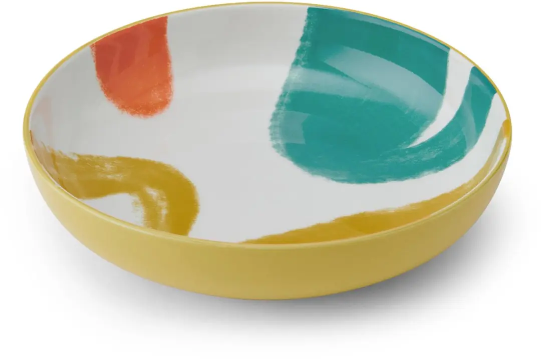 Mikasa Pastabord Geel Abstract