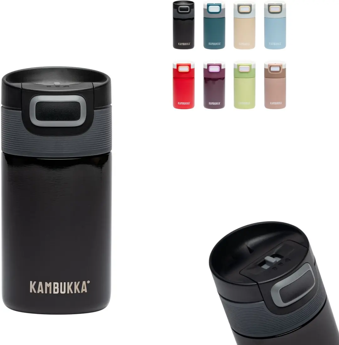 Kambukka Etna Thermosbeker 300ml Zwart