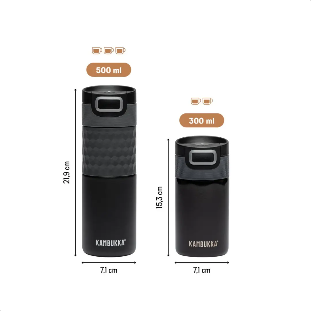 Kambukka Etna Thermosbeker 300ml Zwart - afbeelding 6 van 6