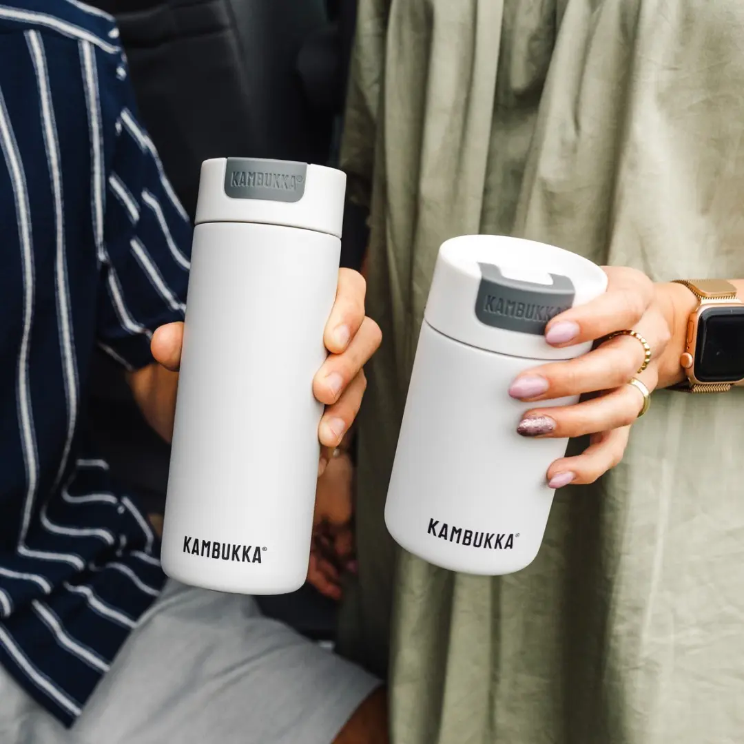 Kambukka Olympus Thermosfles 500ml Wit - afbeelding 5 van 6