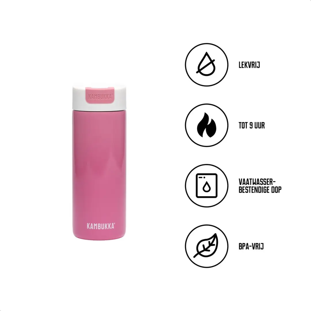 Kambukka Olympus Thermosbeker 500ml Roze - afbeelding 3 van 6