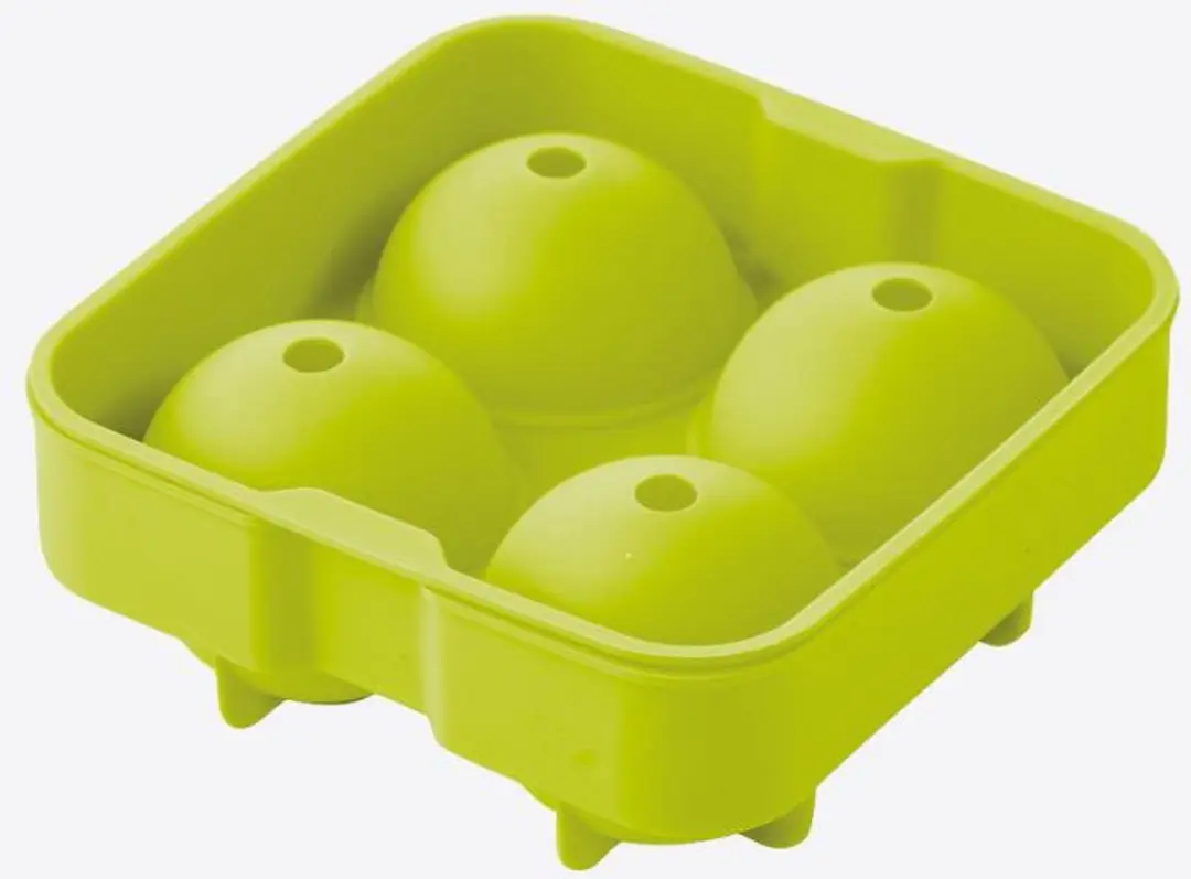 point-virgule -Silicone ijsballenvorm voor 4 ijsballen