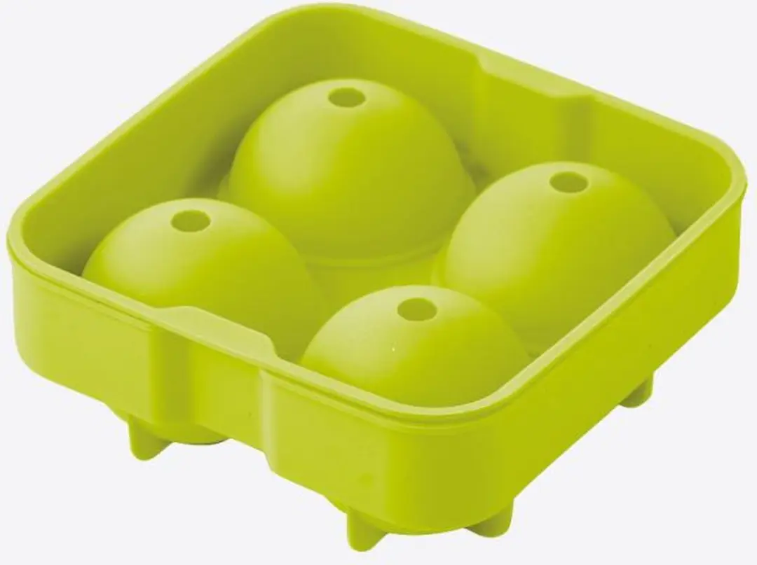 point-virgule -Silicone ijsballenvorm voor 4 ijsballen