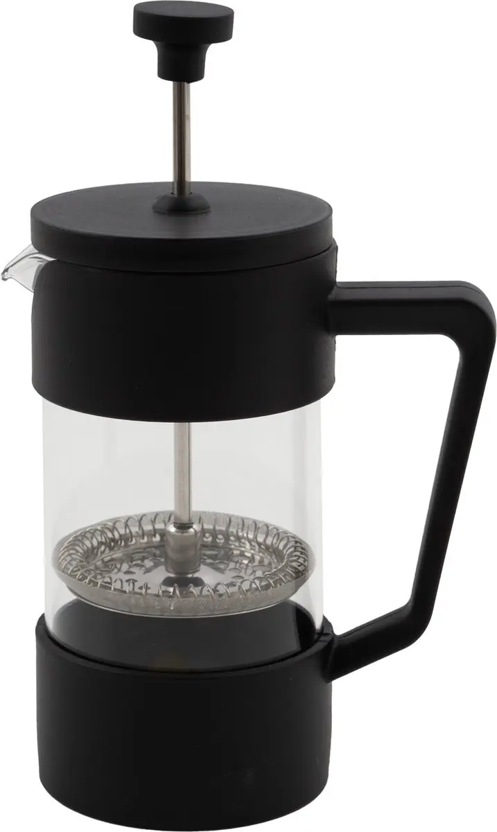 French press cafetière uit glas zwart 350ml