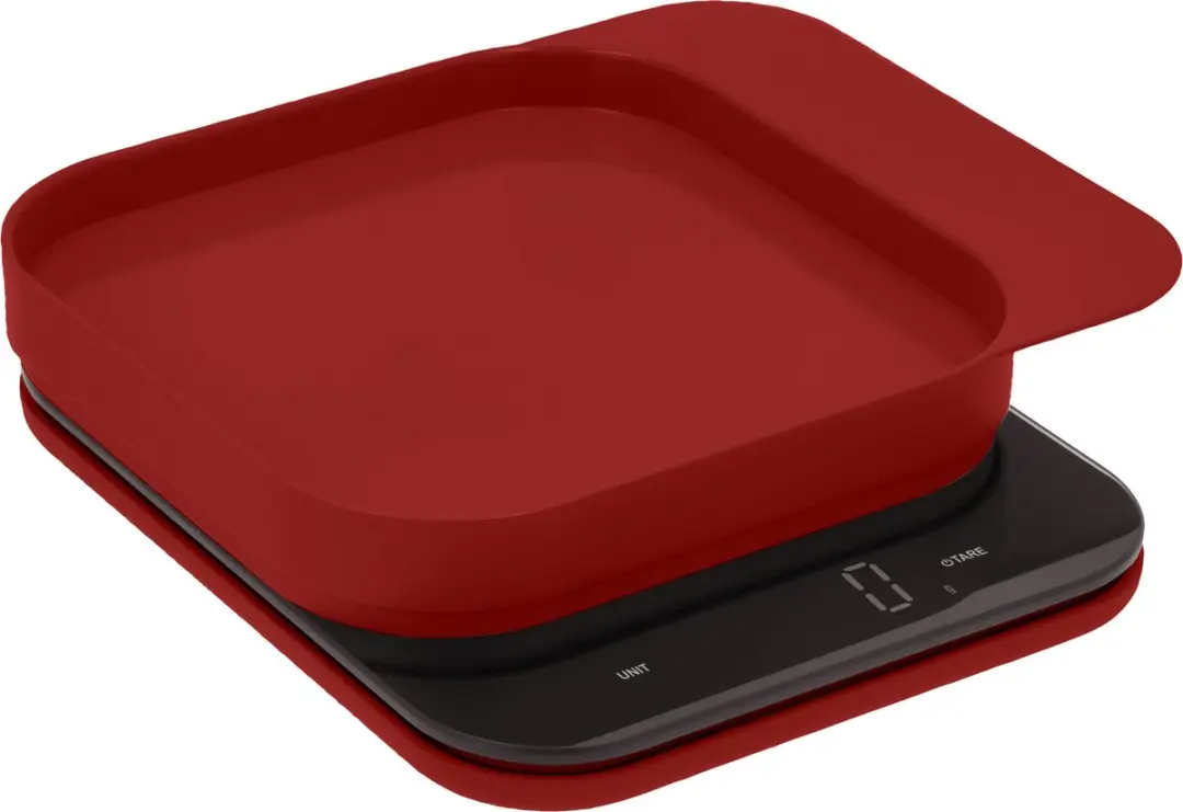 Rosti Mensura Keukenweegschaal Rood