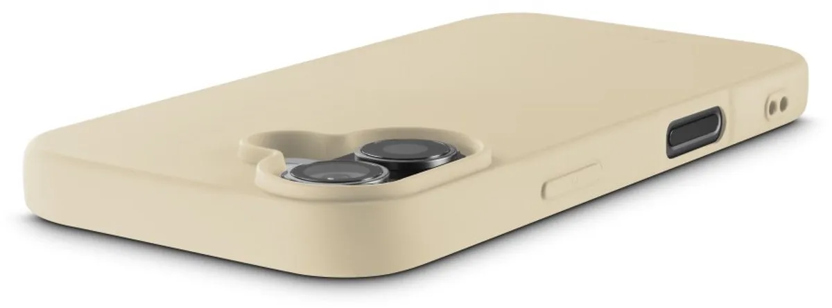 Hama Hoesje iPhone 17 Fantastic Feel - Beige - MPN 00232378