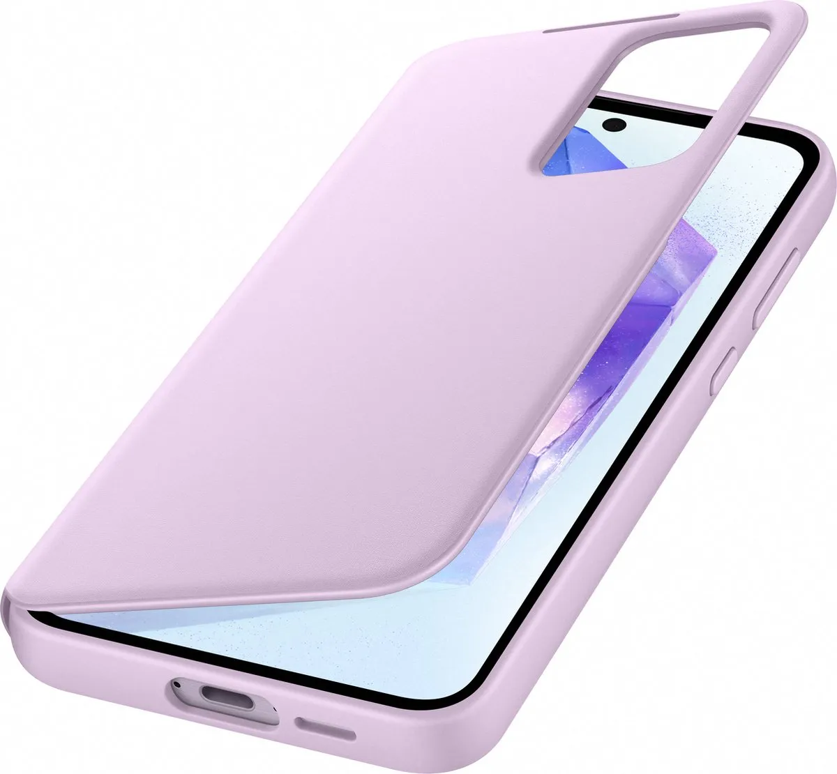 Samsung Smart View Wallet Case Galaxy A55 5G - Lavendel EF-ZA556CVEGWW