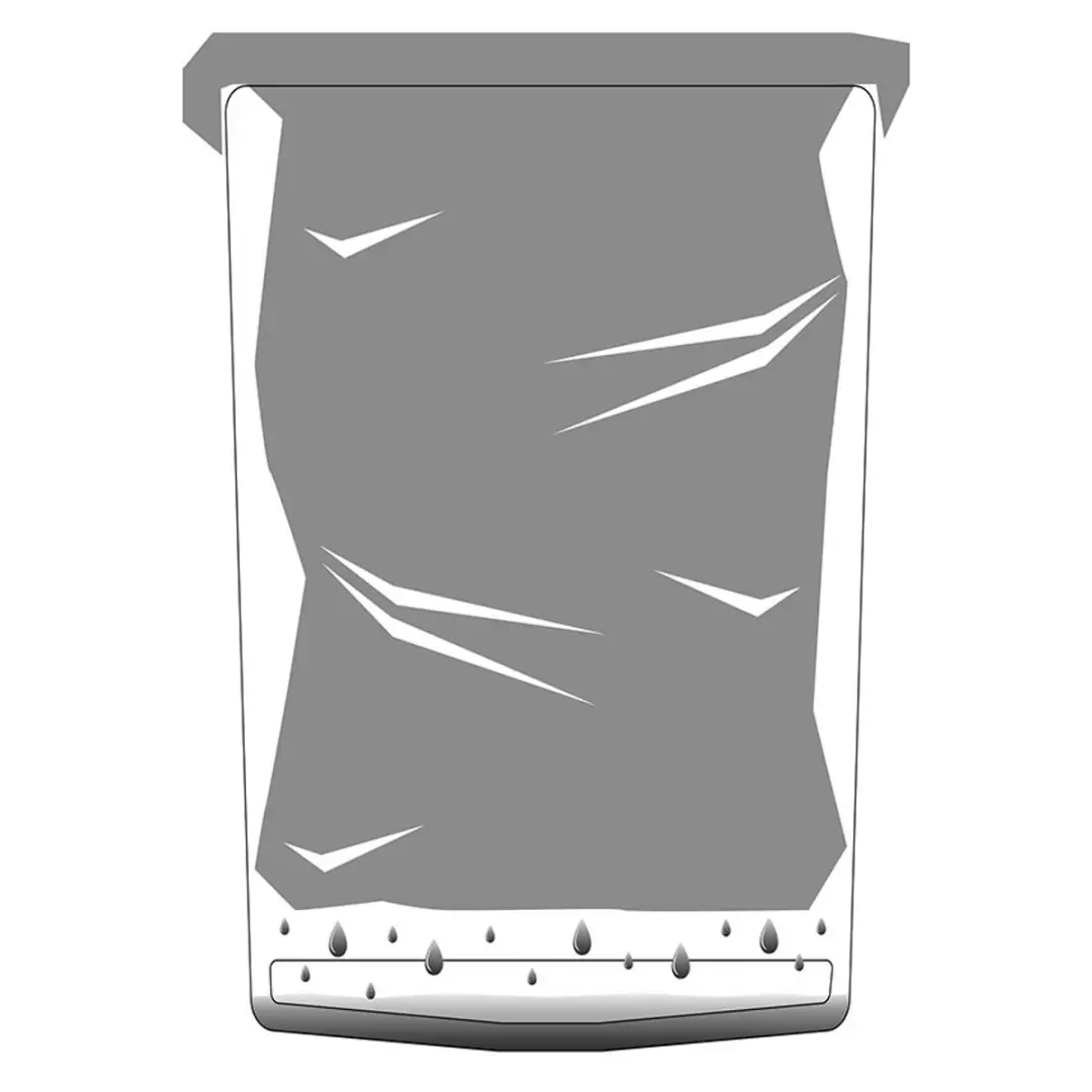 Brunner Pillar XL Hangende Prullenbak Grijs - afbeelding 3 van 6