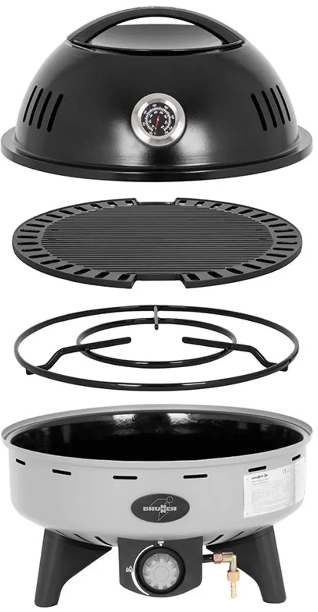 Brunner Devil BBQruiser LT Gasbarbecue 47cm - afbeelding 3 van 6