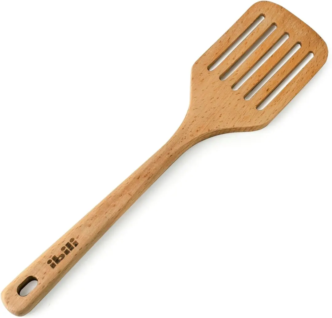 IBILI Houten Spatel 33 cm Beukenhout met Oliecoating