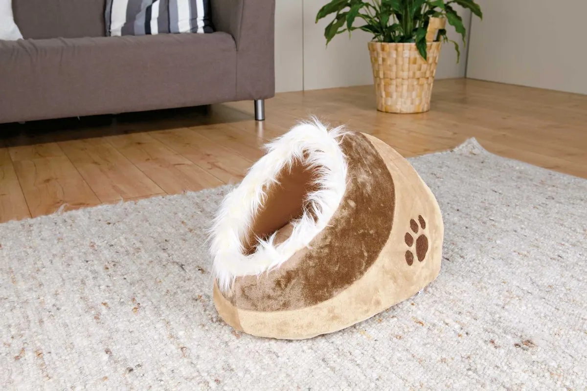 Trixie Iglo Minou Kattenmand - 41x35x26cm - Beige/Bruin