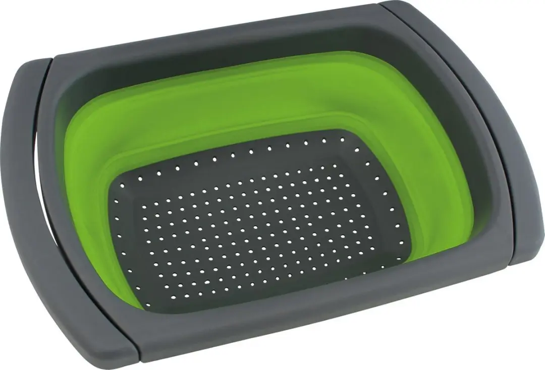 Eurotrail Wasbak Vergiet Opvouwbaar 56 X 31 Cm Siliconen Groen