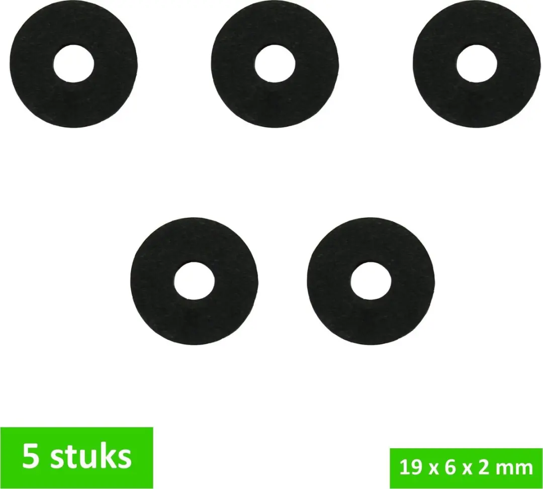 Gimeg Pakkingring Rubber Kombi 5 Stuks
