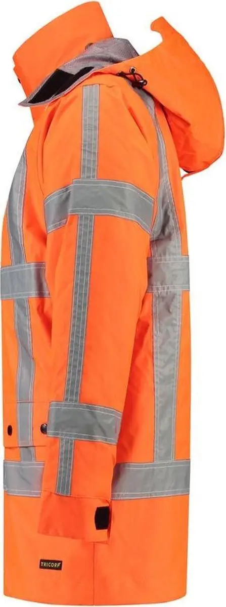 Tricorp Parka Werkjas 403005 Fluor Oranje 7XL - afbeelding 6 van 6