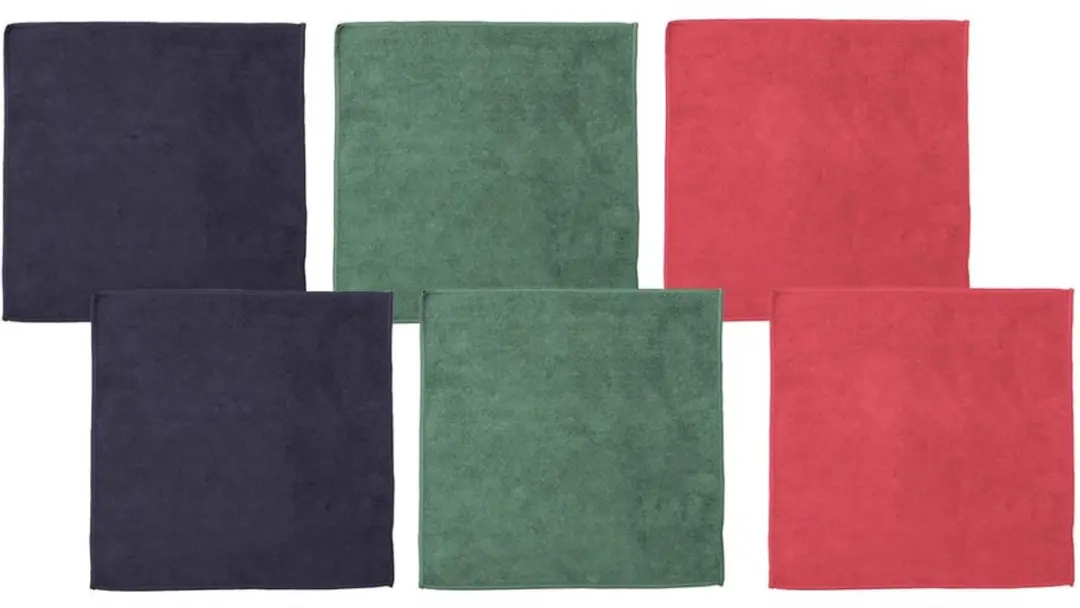 DDDDD Microvezeldoek Billie Combi Grijs/Zwart/Zand - 6 Stuks - afbeelding 5 van 5