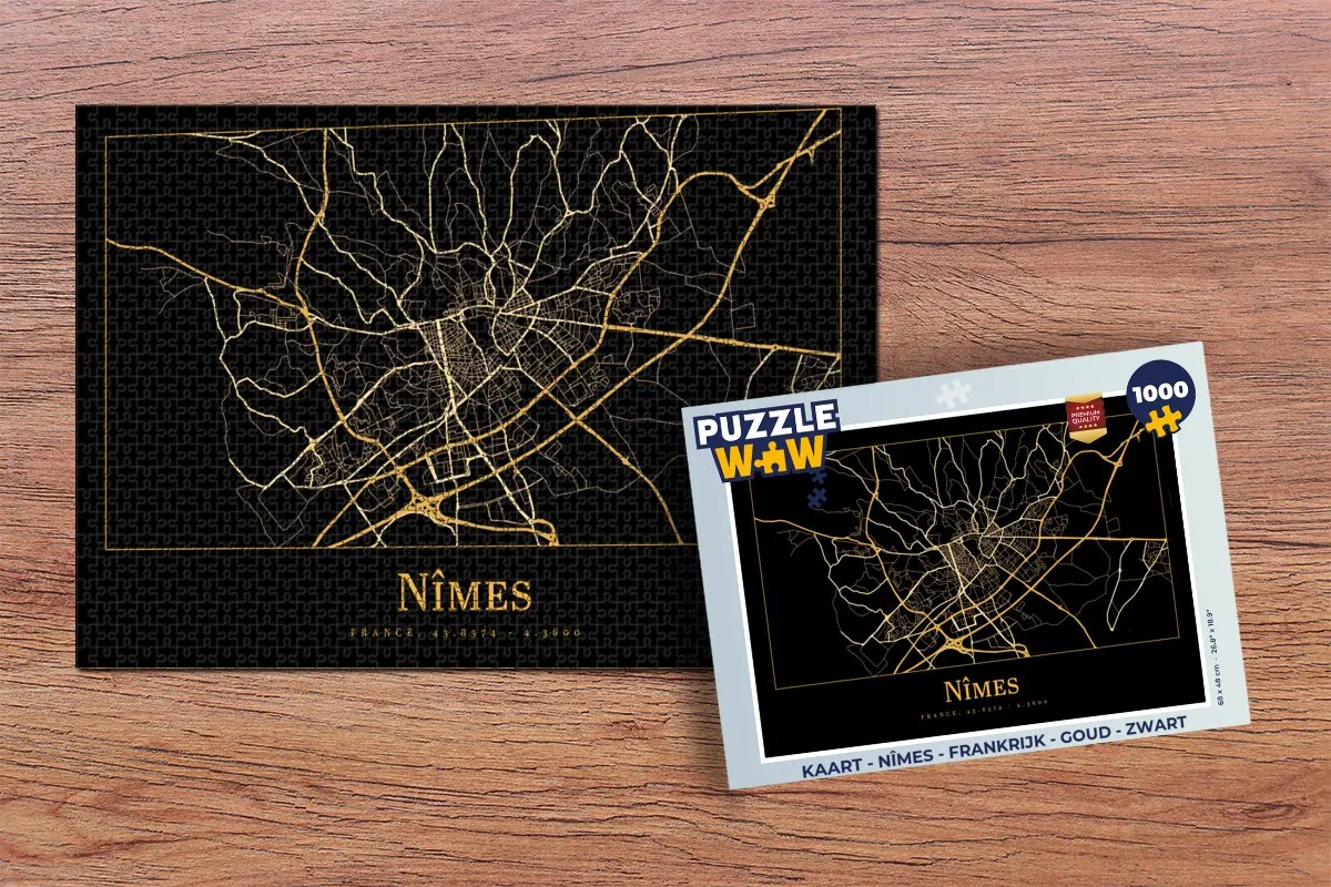 PuzzleWow Nîmes Legpuzzel 1000 Stuks