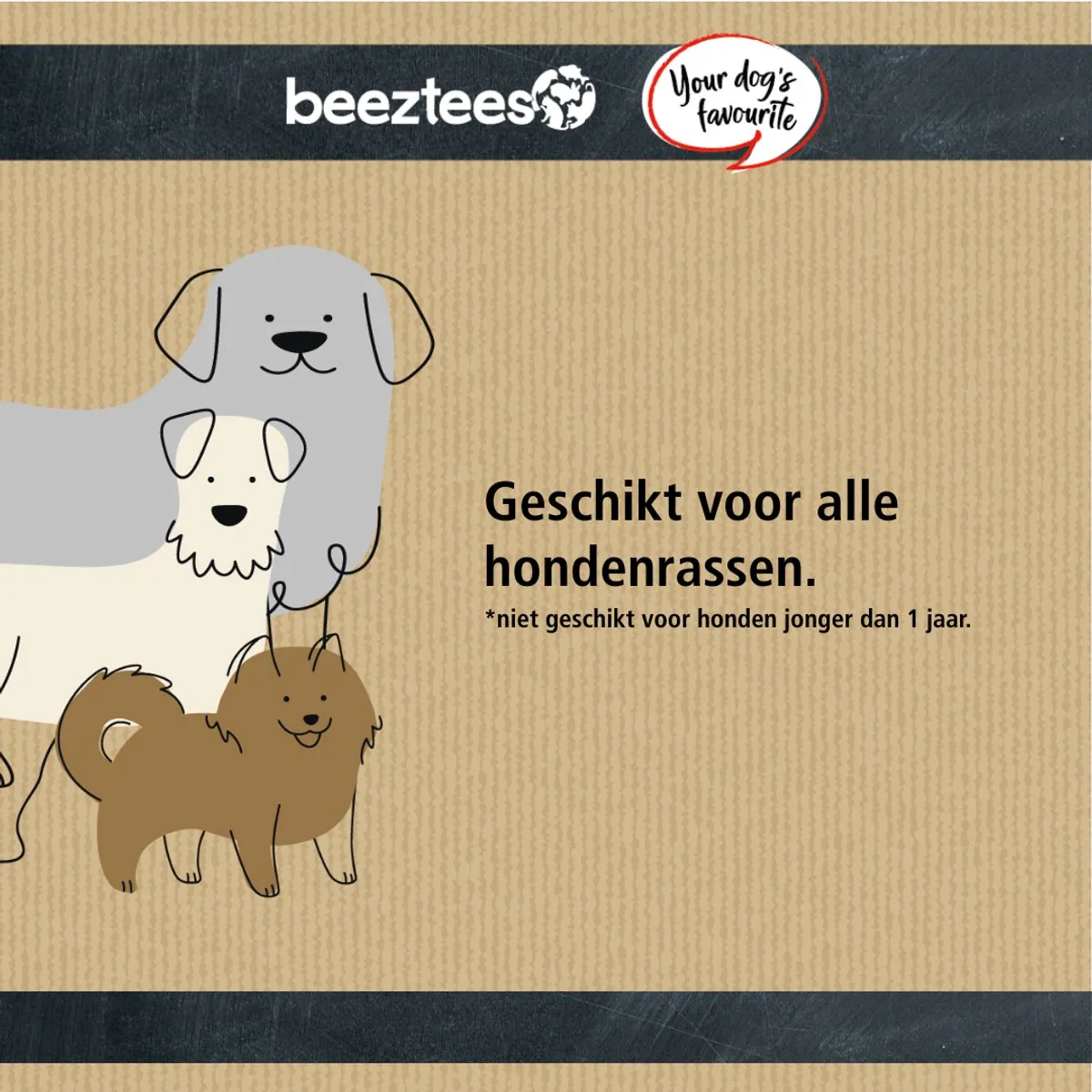 Beeztees Tasty Treats Eendenfilet Hondenkoekjes 200g