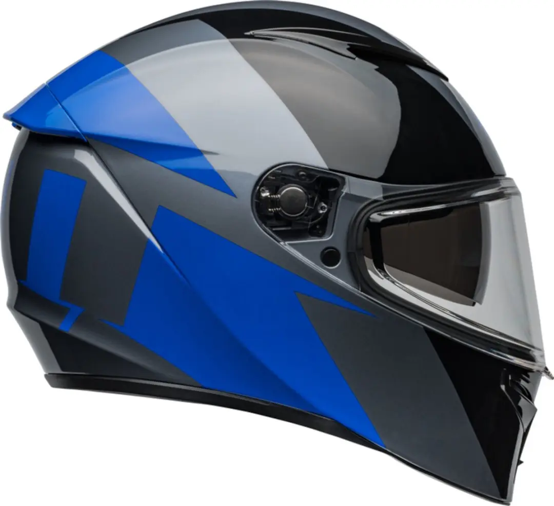 Bell Lithium Integraalhelm M - Zwart/Blauw/Grijs - afbeelding 6 van 6