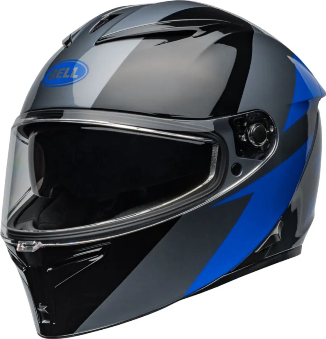 Bell Lithium Integraalhelm M - Zwart/Blauw/Grijs - afbeelding 4 van 6
