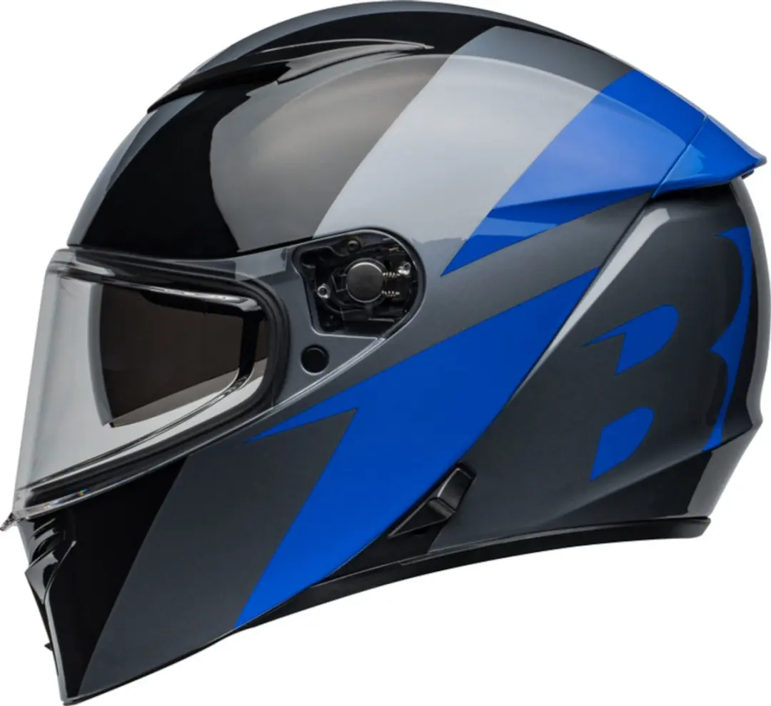 Bell Lithium Integraalhelm M - Zwart/Blauw/Grijs - afbeelding 2 van 6