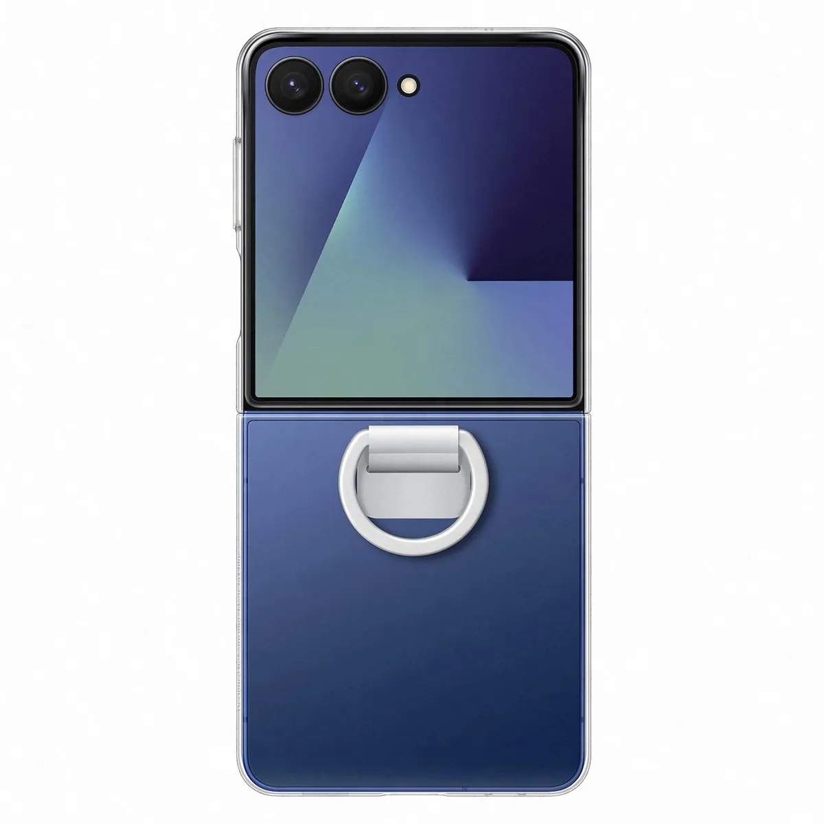 Samsung Galaxy Z Flip 7 Ring Case - Transparant