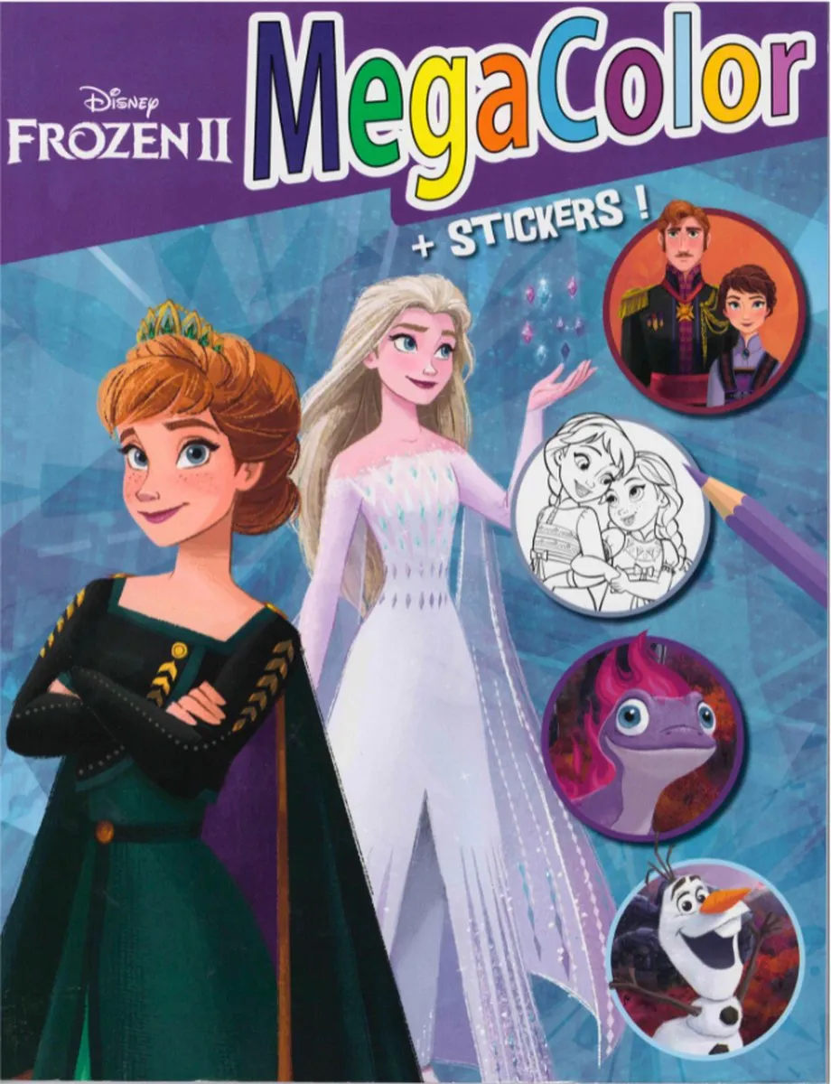 Disney Frozen II MegaColor Kleurboek