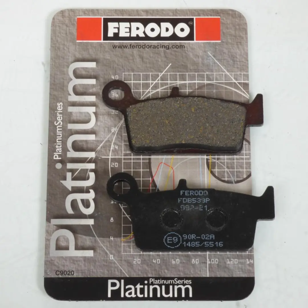 ferodo remblokje voor kymco 50 cx scooter 1994 tot 1997 pr50ac / av nieuw
