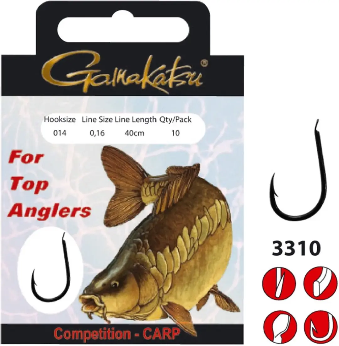 Gamakatsu Competition Carp H12 0.14mm