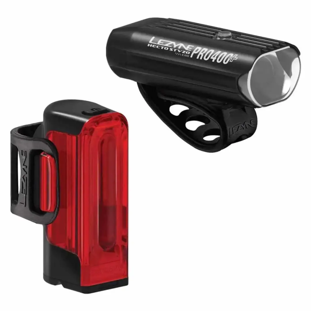 Lezyne Hecto Pro 400+ Fietsverlichtingsset - afbeelding 2 van 2