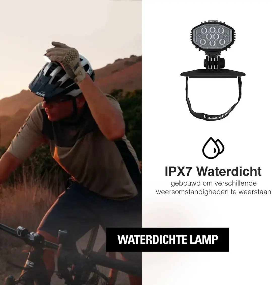 Lezyne Helmet Lite Drive 1200+ Voorlicht - afbeelding 5 van 6