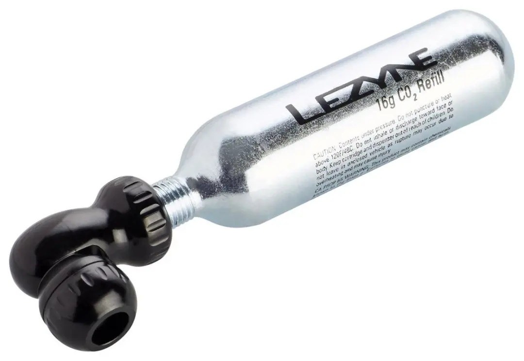 Lezyne Twin Kit Combo CO2-pomp - Zwart/Zilver - afbeelding 3 van 4