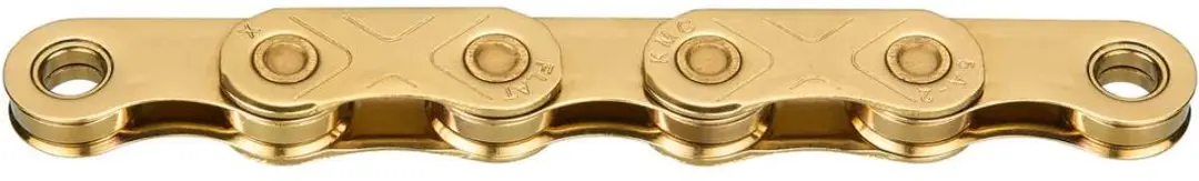 KMC X Flat TiN Gold 12-speed ketting 126 schakels - afbeelding 5 van 6
