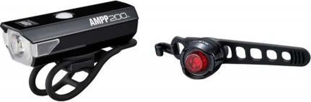 CatEye AMPP200 + Orb Fietsverlichting