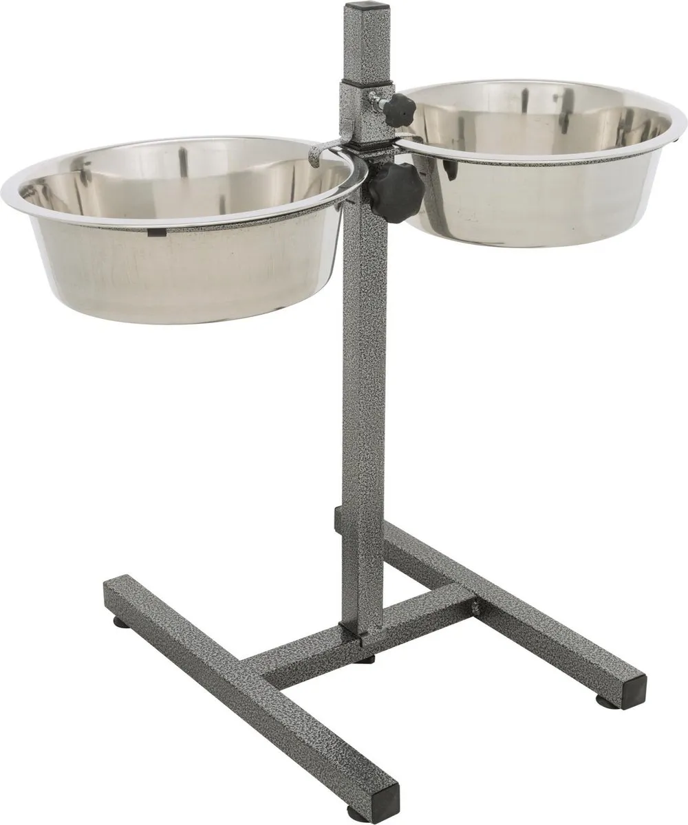Trixie Voerstandaard 2,8L - Ø24cm - Zilver