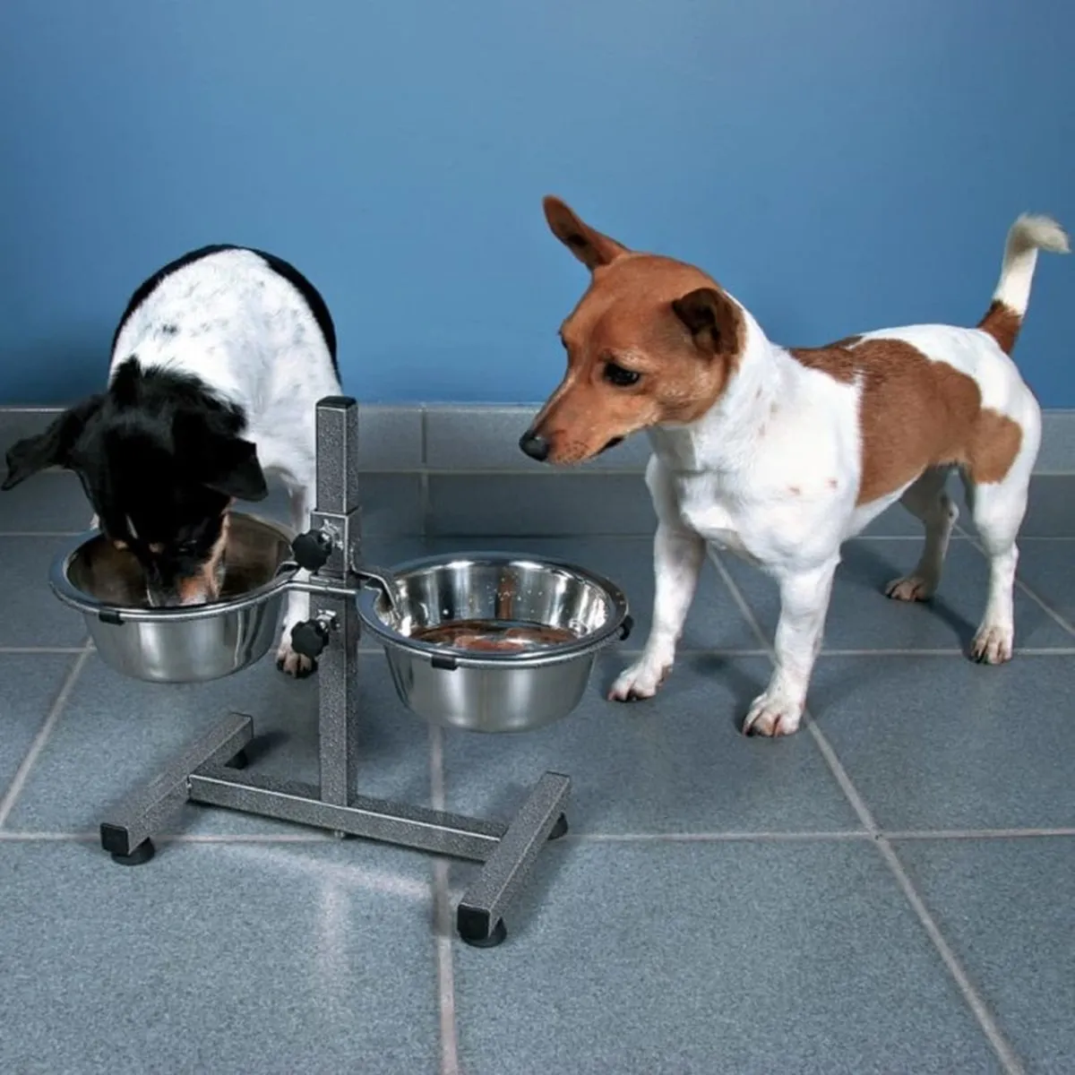 Trixie Voerstandaard 2,8L - Ø24cm - Zilver