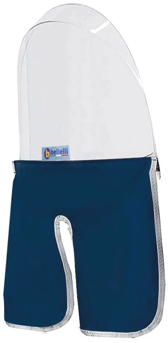Bellelli Fiets windscherm blauw/transparant - afbeelding 6 van 6