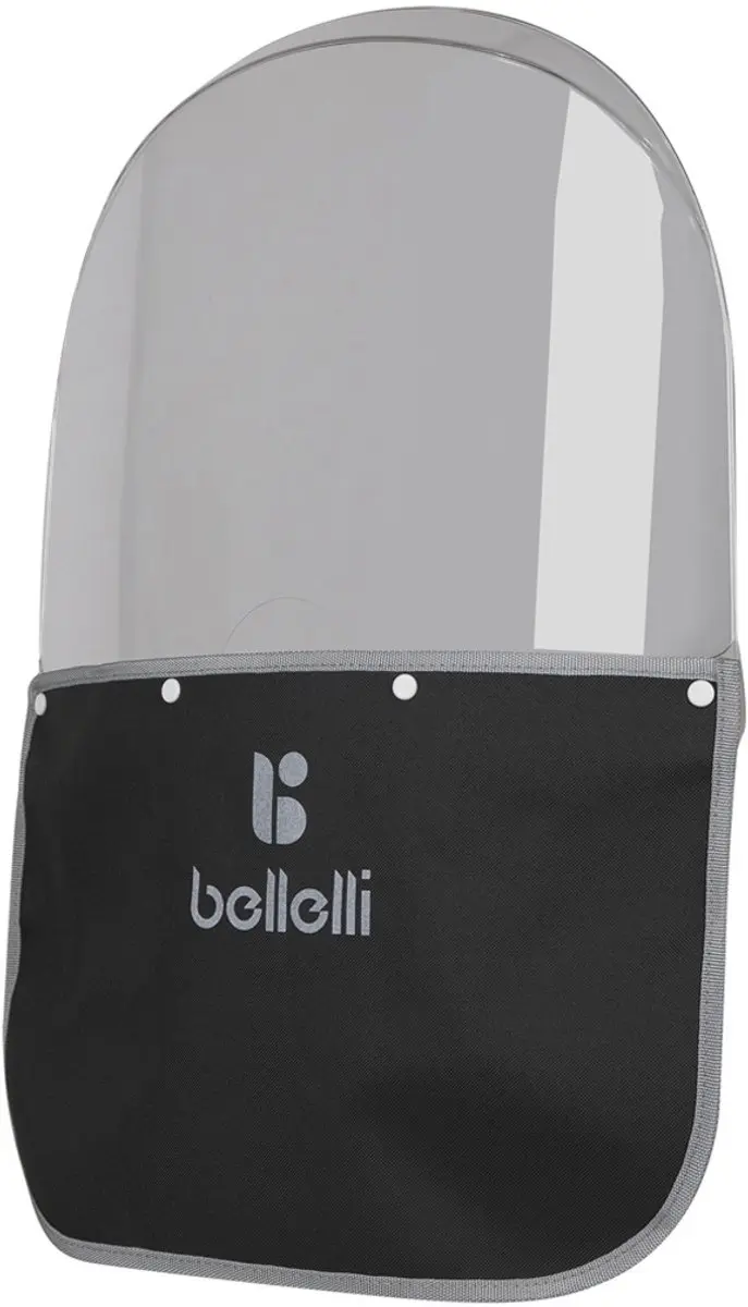 Bellelli Fiets windscherm blauw/transparant