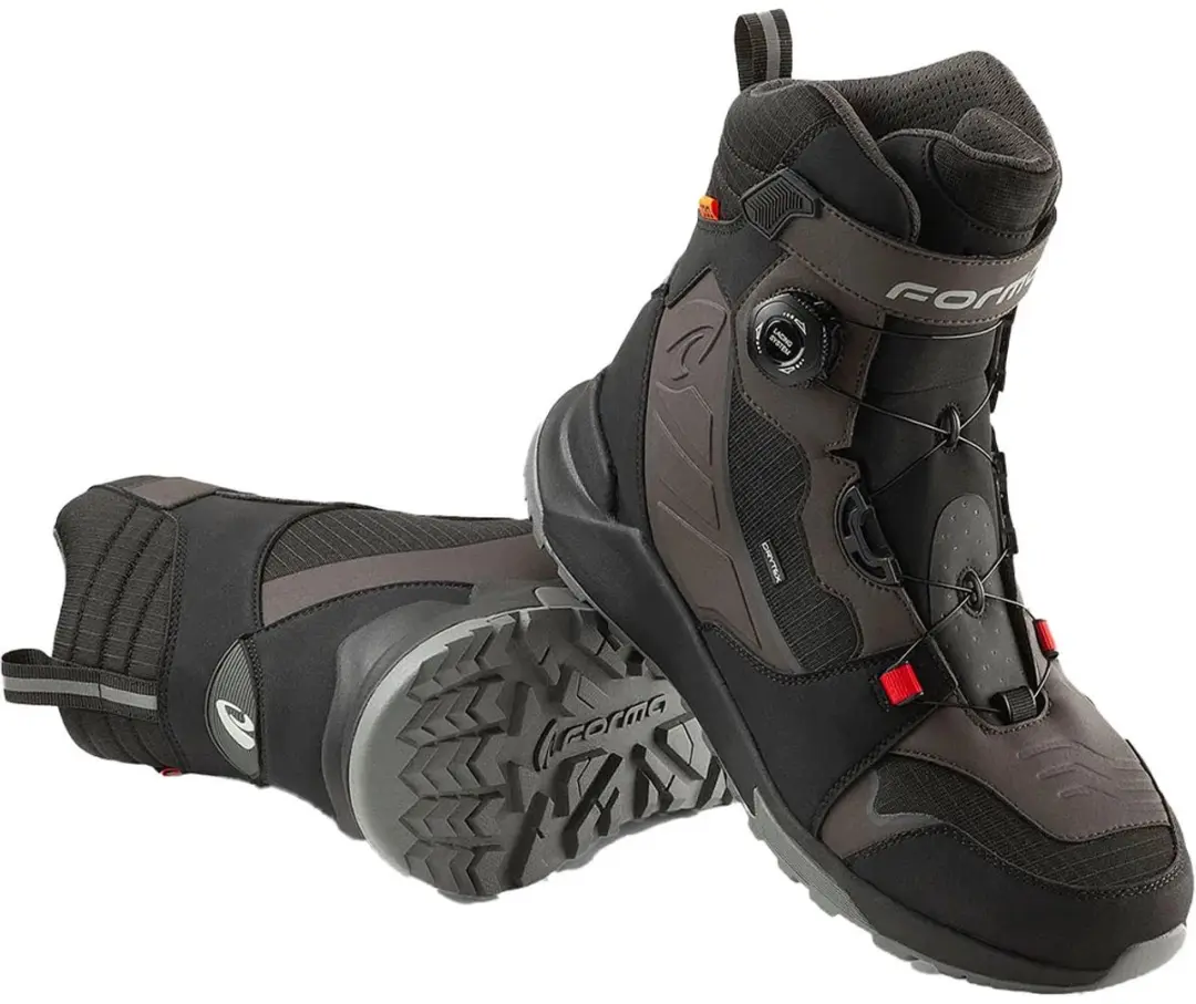 Forma Adventure Kite Dry Motorlaarzen - Zwart/Bruin - afbeelding 6 van 6