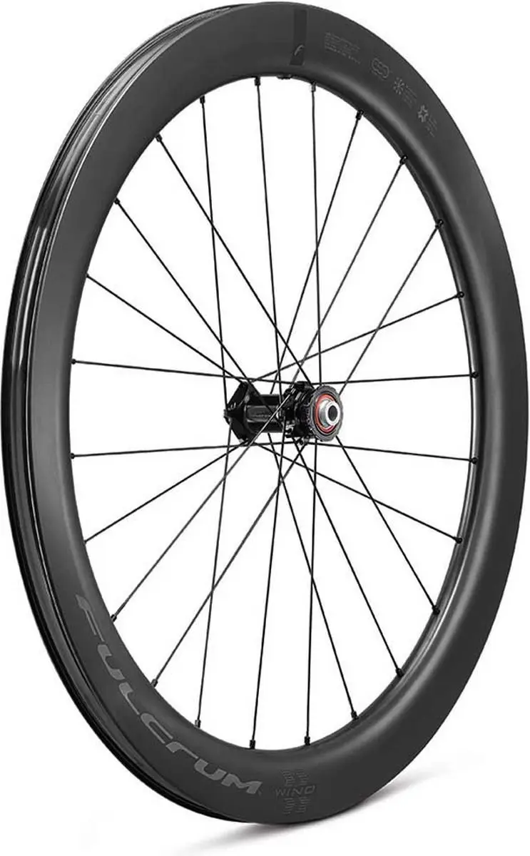 Fulcrum Wind 57 Racewielen Tubeless 28" Zwart - afbeelding 3 van 6