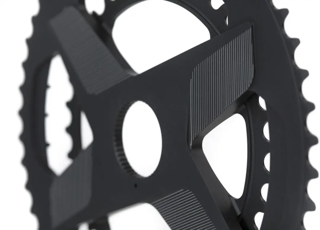 Rotor Aldhu Direct-Mount Dubbel Kettingblad 53/39T - Zwart - afbeelding 6 van 6