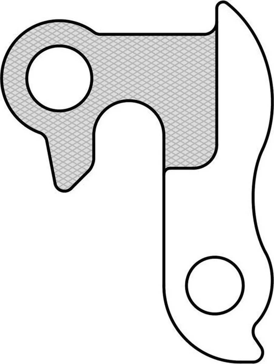 Union Derailleurpad GH-015 Zilver - afbeelding 5 van 6